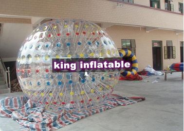 Customized Amusement Inflatable Zorb Ball / Colour Ball Zorb With  For Festival Playing