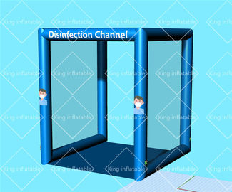 Sanitizing Portable PVC 0.8mm Inflatable Disinfection Channel Tent