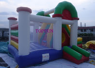 옥외 아이 재미있는 게임 결합 팽창식 뛰어오르는 성곽 PVC 방수포
