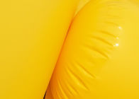 재미있은 노란 두 배 수영장 팽창식 수영풀 PVC 방수포 세륨 승인