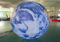 행성들을 매다는 거대기업 광고 팽창식 지구 지구 지도 볼 LED 단어