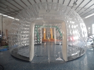 야외 휴대용 맞춤형 투명 부풀이 돔 수영장 커버 텐트 거품 텐트