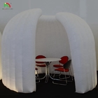 펌플러블 돔 이글루 룸 LED 펌플러블 돔 텐트 핫 판매 방수 PVC LED 이글루 돔