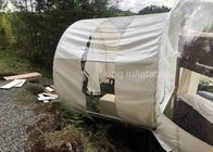 조용한 송풍기와 5m 지름 PVC 호텔 부풀게할 수 있는 명백한 버블 텐트