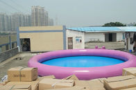 성인과 아이들을 위한 빨간 PVC 둥근 팽창식 수영풀/휴대용 물 수영장