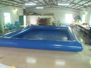 물 롤러와 물 공 0.9mm PVC 방수포를 가진 상업적인 팽창식 수영풀