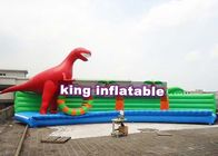주문 공룡 거대한 팽창식 물 공원 수영장을 위한 다채로운 팽창식 해안 벤치