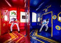 빨간 파랑 IPS 명중 전투 경기장 디지털 방식으로 인쇄를 가진 팽창식 전투 경기장 스포츠 게임
