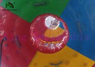 PVC/TPU 2.8m 긴 x 2.4m 직경을 가진 다채로운 파열 물 장난감/롤러