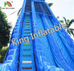 아이들 어른들을 위한 수영장과 방수 시트 높이 10m 부풀게할 수 있는 워터 슬라이드