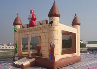 아이를 위한 상업적인 팽창식 뛰어오르는 성곽 PVC 방수포 되튐 집