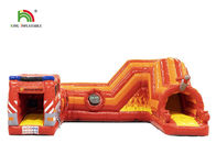 아이들을 위한 PVC 0.55 밀리미터 21ft 적색 불꽃 트럭 부풀게할 수 있는 난관