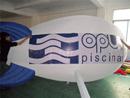 Phthalate 자유로운 팽창식 광고 제품 백색 헬륨 팽창식 비행선