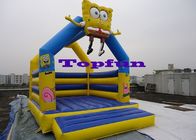 아이를 위한 SpongeBob Squarepants를 가진 팽창식 Trampoline는 파티를 열/뛰어오르는 성곽