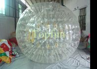 Zorbing 인간적인 팽창식 공, 백색 색깔 PVC 팽창식 구르는 Zorb