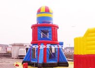 10m 키 큰 로켓 팽창식 뛰어오르는 성곽 도약자 탑 옥외 놀이를 주문을 받아서 만드십시오