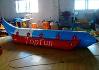 제트 스키를 위한 0.9 밀리미터 PVC 방수 시트 부풀게할 수 있는 플라이 피싱 배 banana boat