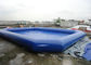 Mobile portable large inflatable swimming pools with Customized color , Soft PVC Material