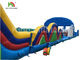 Customized 40m Long Challenge Inflatable Obstacle Course For Adult CE EN14960