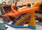 PVC Tarpaulin Commercial Inflatable Dry Slide Fire retardant Slide For Adults / Kids