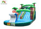 9*4*5 m Green Tree Family Inflatable Water Slide Kids Seaworld Backyard With Pool