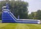 Outdoor PVC Tarpaulin 0.55mm Inflatable Water Slide With Airblower