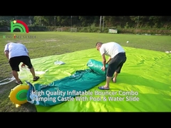 king06 바운서 캐슬 와 워터 슬라이드