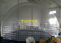 전람과 당을 위한 투명한 PVC 큰 팽창식 거품 돔 천막