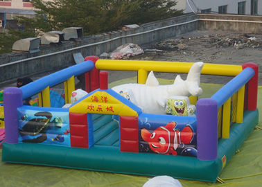 PVC 방수포 7m * 5m * 2.5m를 가진 Inflatables가 대양 주제에 의하여 농담을 합니다