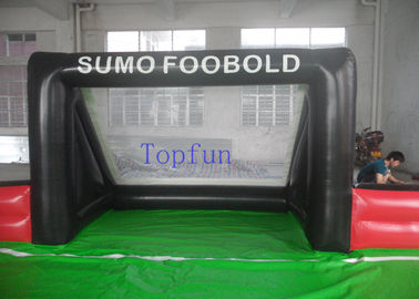 PVC 방수포를 가진 옥외 팽창식 비누 미식 축구 경기장/축구 법원