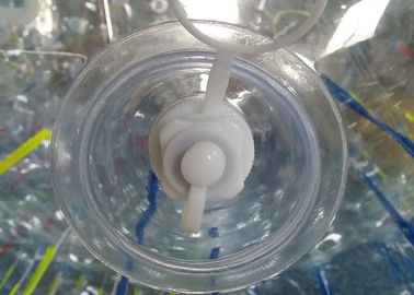 빛을내기를 가진 투명한 1.0 mm TPU 팽창식 몸 풍부한 공은 점화합니다
