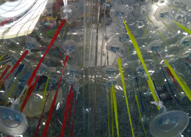 빛을내기를 가진 투명한 1.0 mm TPU 팽창식 몸 풍부한 공은 점화합니다