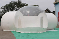 거품 텐트 주택 야외 투명한 부풀게할 수 있는 거품 텐트 호텔 화장실 임대