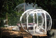 부풀게할 수 있는 글램핑 돔 거품은 임대의 야외 투명한 호텔 부동산을 텐트로 덮습니다