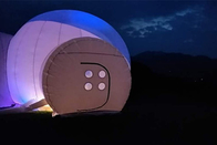 투명 돔 거품 텐트 집 야외 야영 부풀게할 수 있는 거품 호텔룸