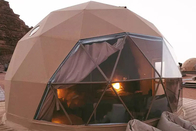 측지적 돔 텐트 의회 강철은 야외 섬 해변 휴양지 차양을 맞춥니다