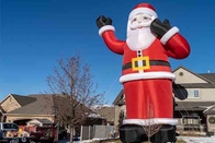 팽창식 산타클로스 거대한 팽창식 크리스마스 훈장 Santa Inflatables