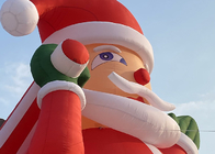 크리스마스 훈장을 위한 송풍기를 가진 옥외 크리스마스 거대한 팽창식 산타클로스