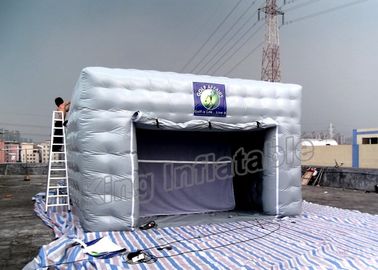 플라토 PVC 방수포 옥외 Activitys를 위해 형성되는 사각을 가진 팽창식 사건 천막