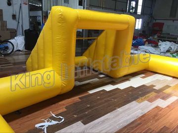 오락을 위한 층 옥외 팽창식 축구장