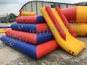 OEM 활주를 가진 팽창식 물 공원 장비/PVC 방수포 한번 불기 토성 물 장난감