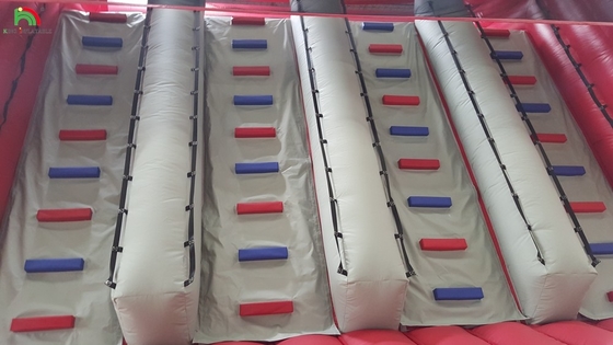 상업용 펌플 수면 슬라이드 야외 펌플 놀이터 수면 슬라이드 PVC 펌플 큰 점프 슬라이드