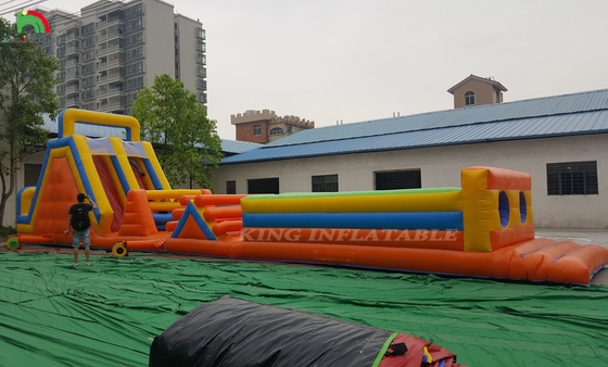 맞춤형 스포츠 펌프형 카니발 게임 펌프형 도전 경주 장애물 코스 더블 레인 등반 및 슬라이드