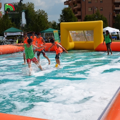 공장 맞춤형 PVC 펌플 축구 놀이터 야외 스포츠 게임용 펌플 축구 경기장