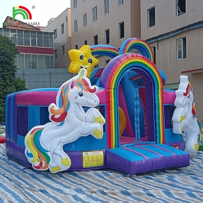 부풀이식 발사자 콤보 장애물 코스 발사자 성 집 슬라이드와 함께 공 구덩이 등반 장애물 블로거