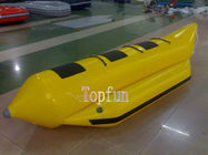 3 사람 0.9mm PVC 방수포 물 팽창식 노란 바나나 보트 Inflatables/뜨거운 판매 팽창식 바나나 보트