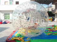 1.0mm PVC 옥외 물 재미를 위한 투명한 화려한 팽창식 경사로 zorb 공