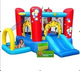 Funny Carton 4m Commercial Bounce Houses Double And Quadruple Stitching