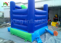 팽창식 가정/상업적인 파랑 PVC 쾌활한 성곽, 아이를 위한 파열 뛰어오르는 성곽