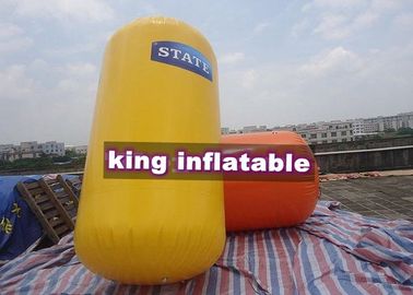 노란/주황색 팽창식 물 뜨 부표, 무연 PVC 뜨 장난감
